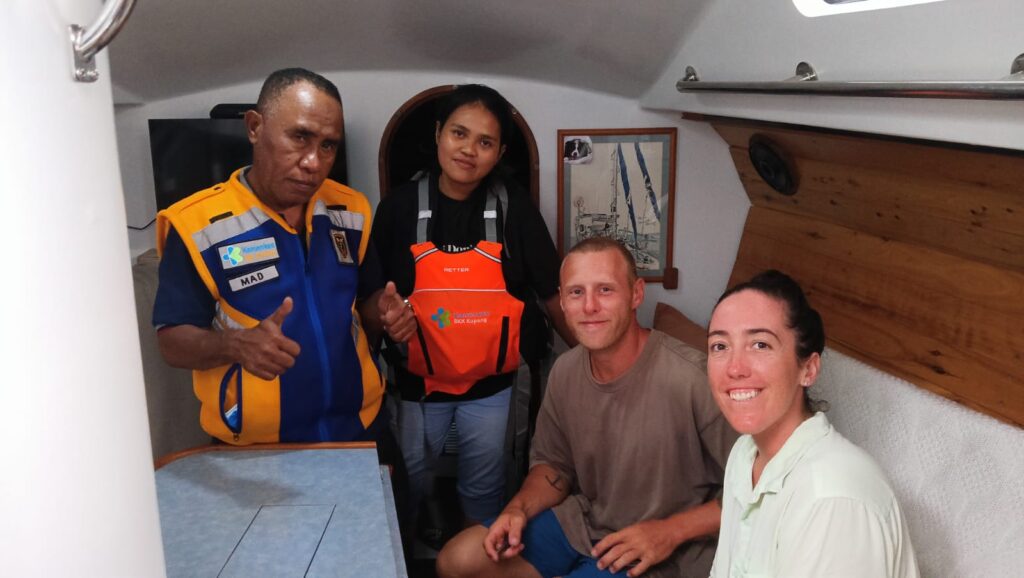 Officer team with our clients