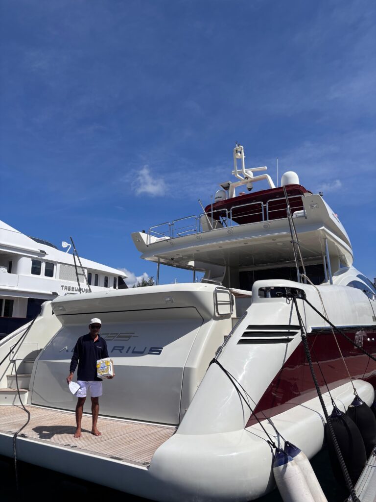 Free duty process at Benoa Marina