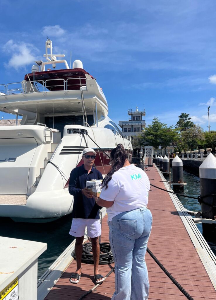 Free duty process at Benoa Marina with KMI Team